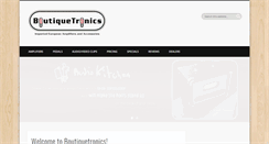 Desktop Screenshot of boutiquetronics.com